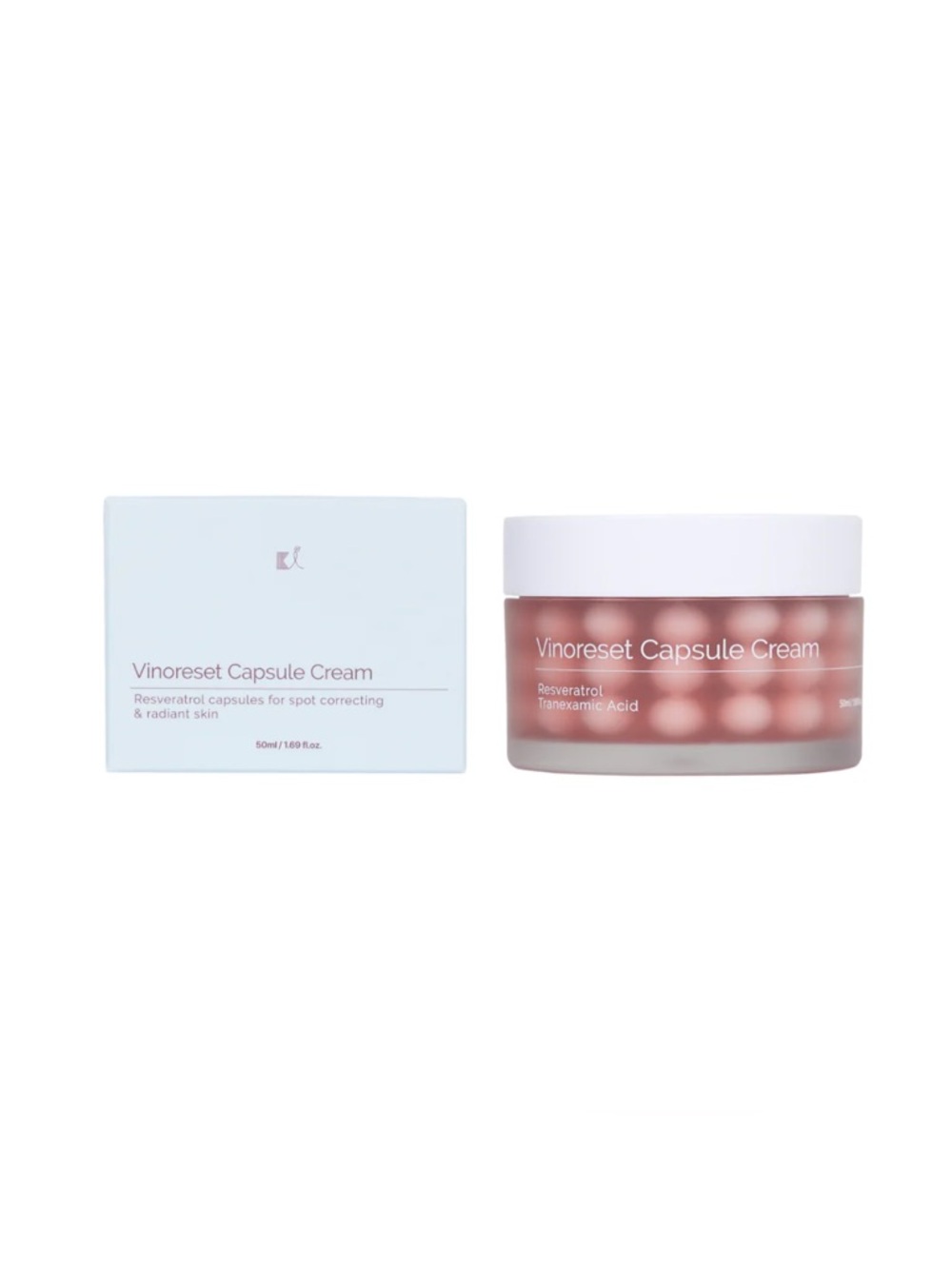 Ki cosmetic Vinoreset Capsule Cream 50ml / 1.69 fl . oz K-beauty